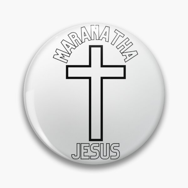Item preview, Maranatha Jesus, Cross designed and sold by Walk-n-Witness.