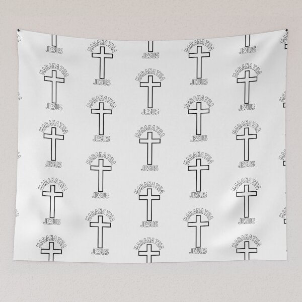 Item preview, Maranatha Jesus, Cross designed and sold by Walk-n-Witness.