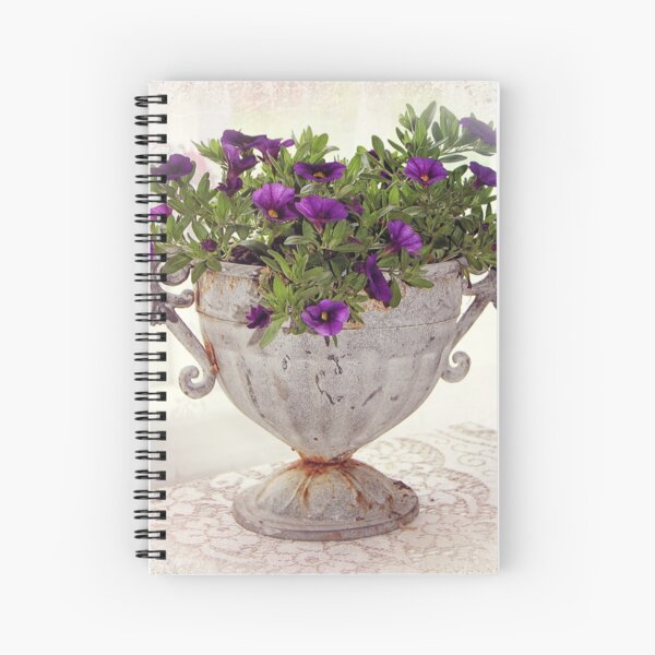 Summer flowers Spiral Notebook