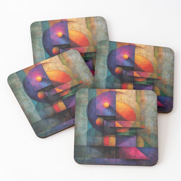 Item preview, Digital Cubist Fusion. Harmony in Shapes designed and sold by ValenciaShark.