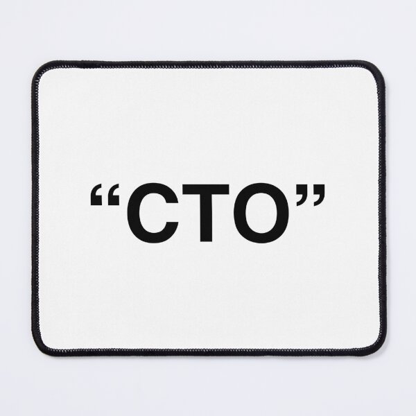 Item preview, CTO - Tech, IT Humour designed and sold by freshdesign2023.