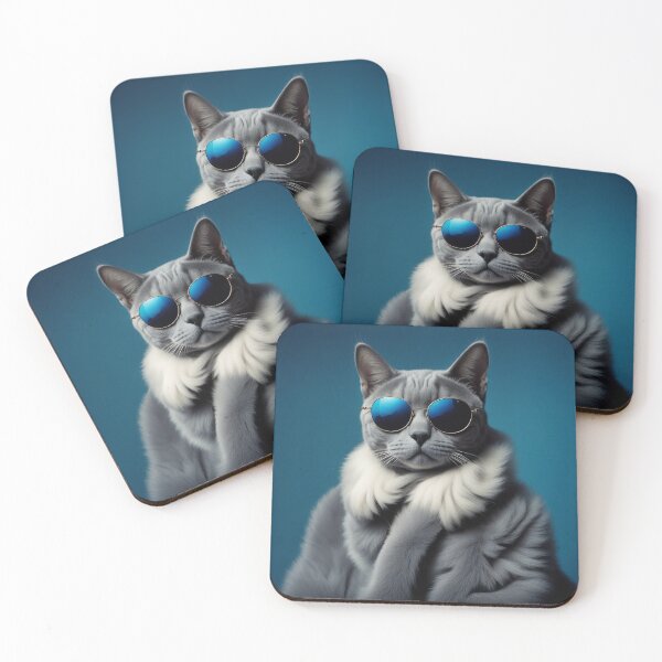 Item preview, Anthropomorphic Cat Collection - Domestic Shorthair #80 Gray Cat designed and sold by elektronen.