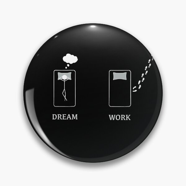 Item preview, Your dreams won't come true while you sleep designed and sold by Dsn-art-1hicham.