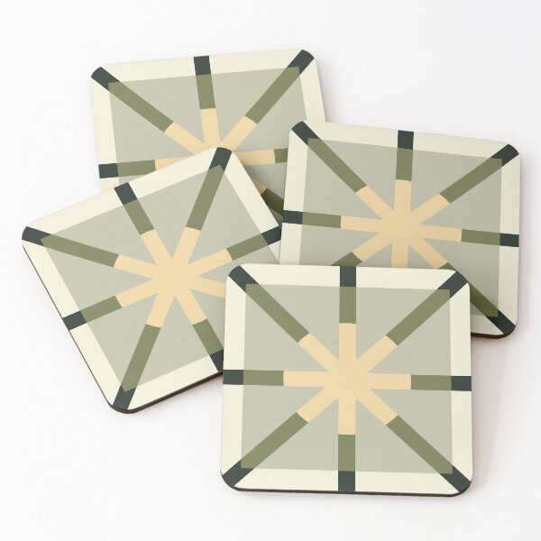Item preview, Tile pattern (green) designed and sold by Ally Designs.