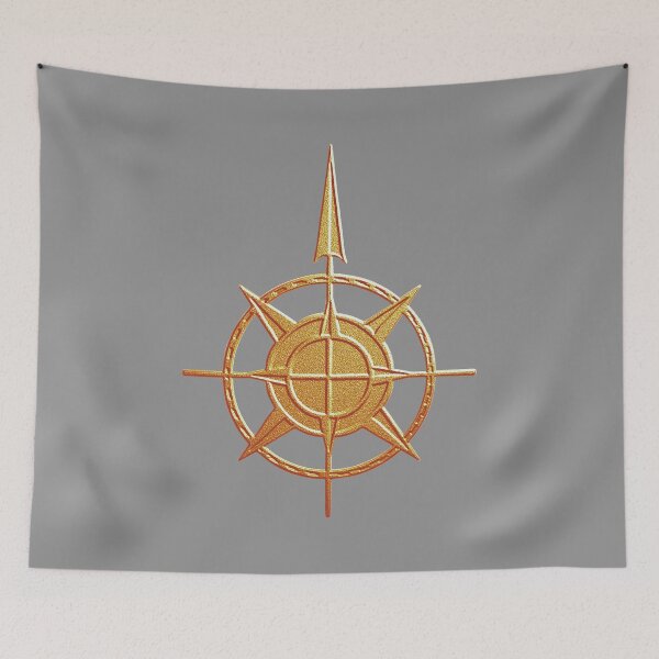 Item preview, Pointing The Way - compass symbol designed and sold by sleepingdogprod.