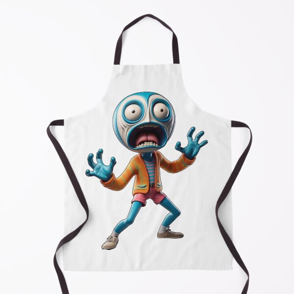 Item preview, Blue Guy Freaking out in Surprised Terror Fear designed and sold by kylmllr101684.