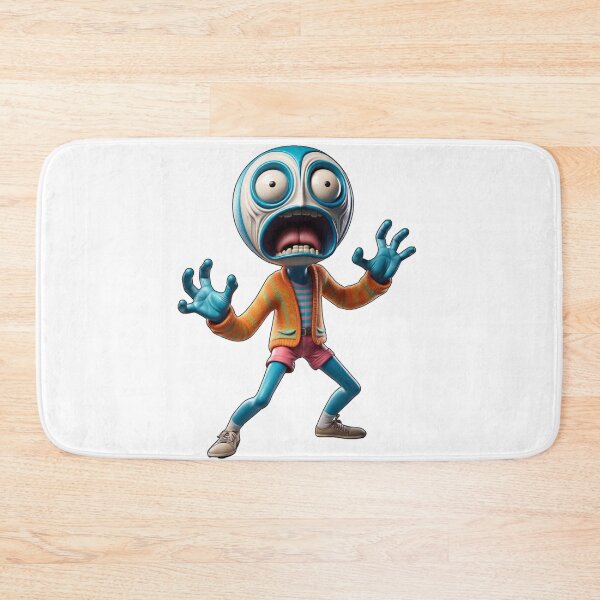 Item preview, Blue Guy Freaking out in Surprised Terror Fear designed and sold by kylmllr101684.