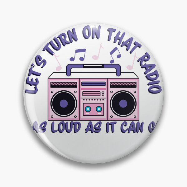 Item preview, let's turn on that radio as loud as it can go designed and sold by spicystylesco.