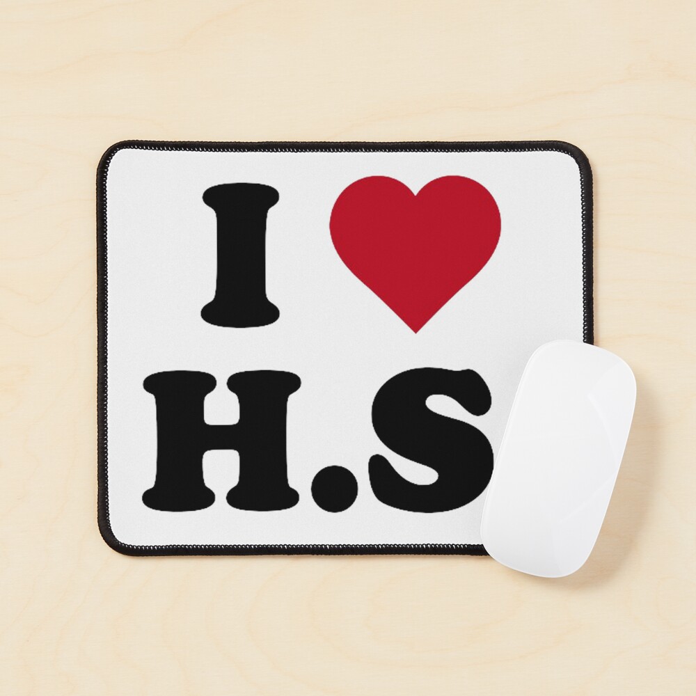 i heart hs Sticker