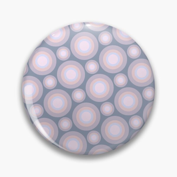 Item preview, Pastel Concentric Circles Repeating Seamless Continuous Pattern Design designed and sold by Alchemy-A-La-G.