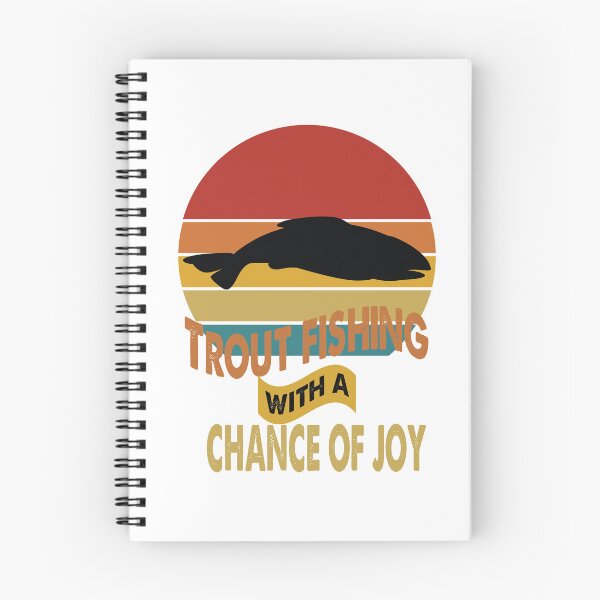 Item preview, Trout fishing with a chance of joy. Loving family day designed and sold by ImagineYourART ⭐️⭐️⭐️⭐️⭐️.