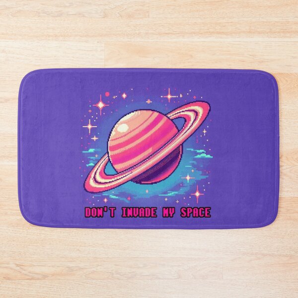 Item preview, Don't invade my Saturn space! designed and sold by DakaPixelArt.