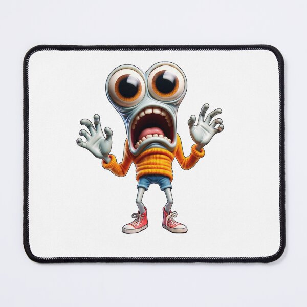 Item preview, Gray Guy Freaking out in Surprised Terror Fear designed and sold by kylmllr101684.