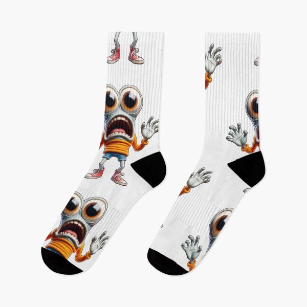 Item preview, Gray Guy Freaking out in Surprised Terror Fear designed and sold by kylmllr101684.