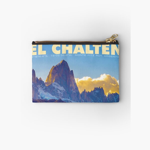 Item preview, Vintage-style El Chaltén Travel Poster designed and sold by travelwitheric.