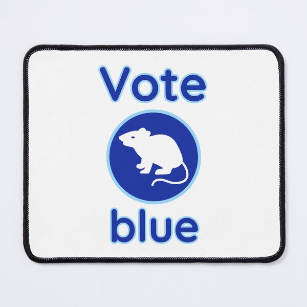 Item preview, Vote blue vermin design  designed and sold by Rachel the Artist .