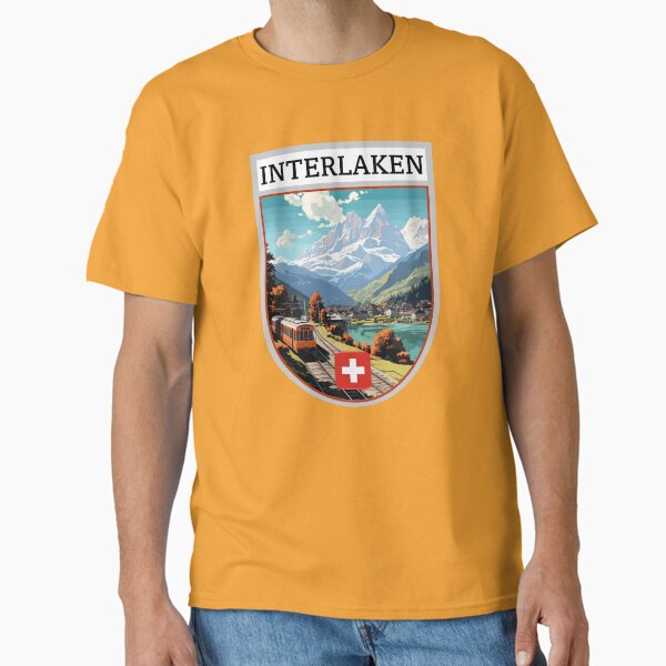 Vista previa del artículo con la obra «Interlaken Suiza», diseñado y vendido por sticket-travel.
