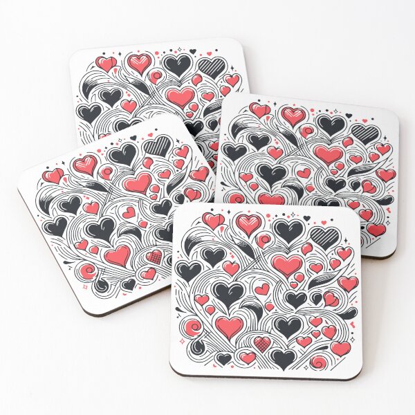 Item preview, Valentine's Day Pattern designed and sold by ArtFactoryAI.