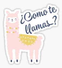 Como te llamas? Sticker