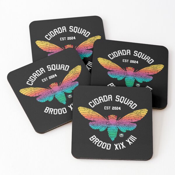 Item preview, Cicada Squad 2024 Brood XIX XIII designed and sold by StressFreeThds.