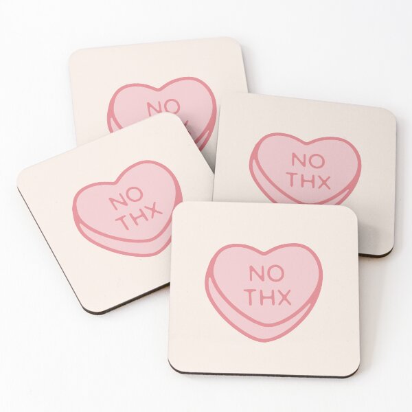 Item preview, No Thanks Conversation Insult Hearts  designed and sold by maura41.