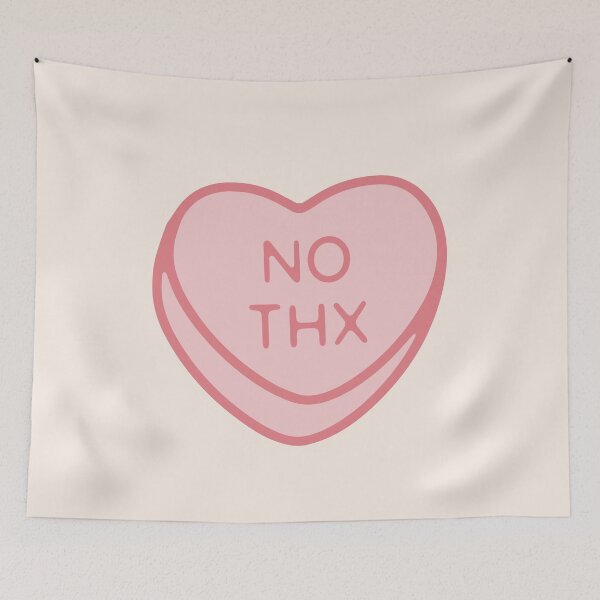Item preview, No Thanks Conversation Insult Hearts designed and sold by maura41.