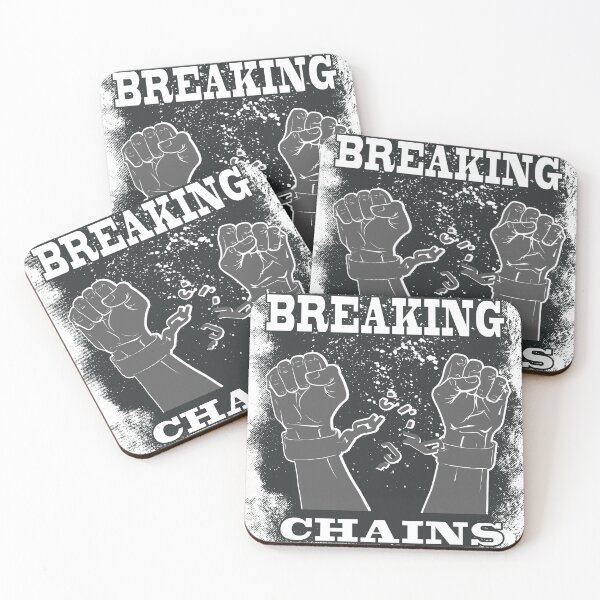 Item preview, Breaking Chains - Black and Grey version designed and sold by theL3Studio.