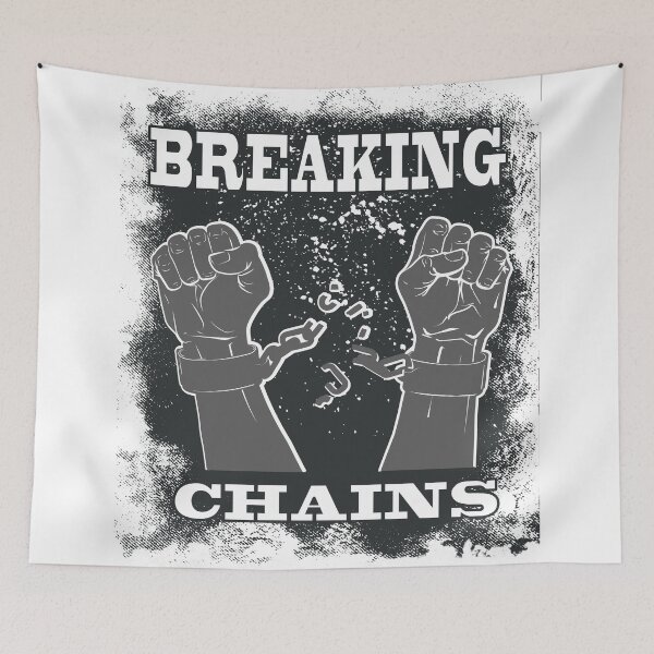 Item preview, Breaking Chains - Black and Grey version designed and sold by theL3Studio.