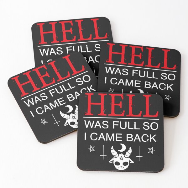 Item preview, Hell Was Full so I came Back designed and sold by VallinArt.