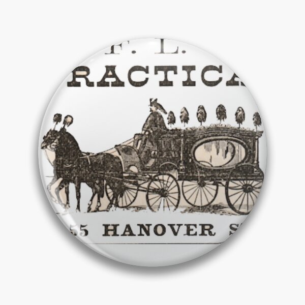 Item preview, 1883 Antique PRACTICAL EMBALMERS Ad Coffins Caskets and Robes Undertakers designed and sold by Shelly Little.