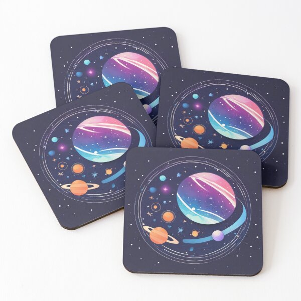 Item preview, Galactic Brushstroke Insignia designed and sold by GalactiCrafts.