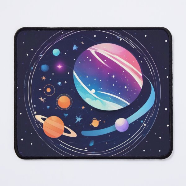 Item preview, Galactic Brushstroke Insignia designed and sold by GalactiCrafts.