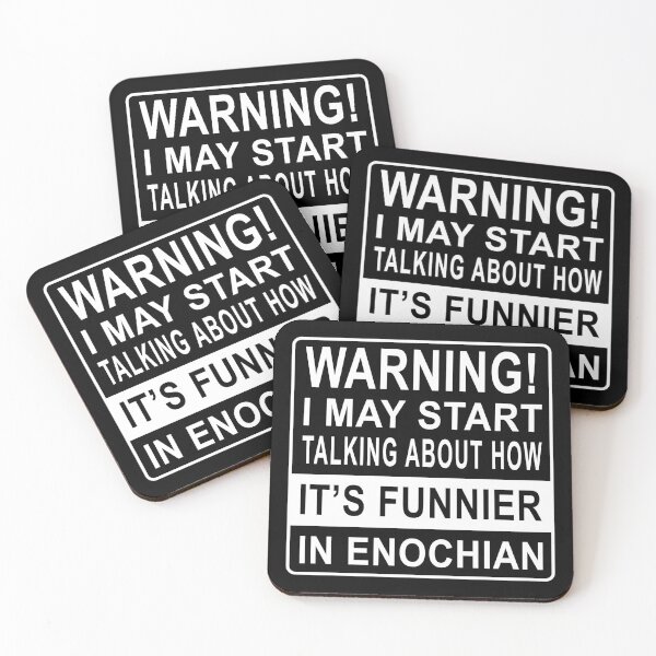 Item preview, It's funnier in Enochian designed and sold by GCHDesignsUK.