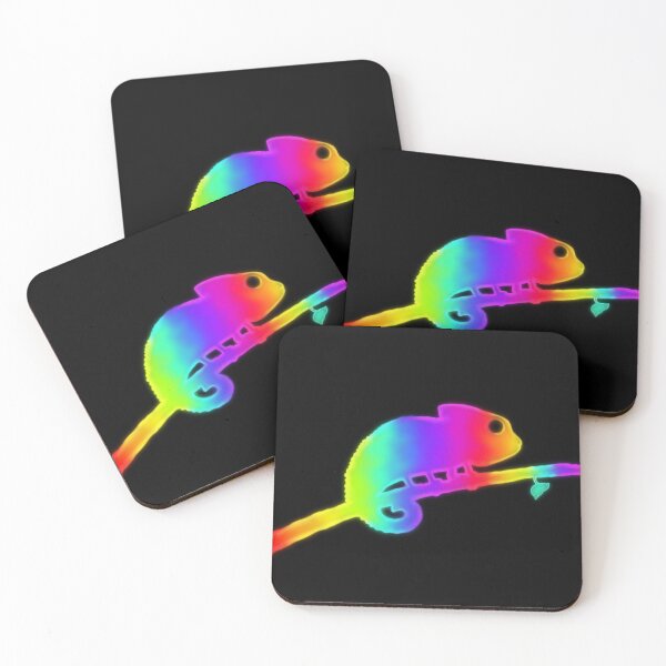 Item preview, Chameleon Rainbow, abstract digital art designed and sold by MayGreenAbgrall.