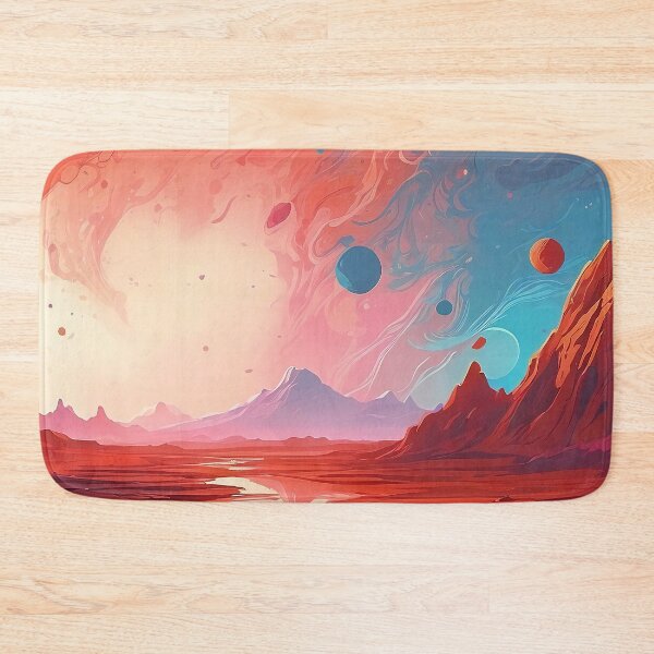 Item preview, Celestial Tides: The Cosmic Dance of Distant Worlds designed and sold by ArtComixHaven.