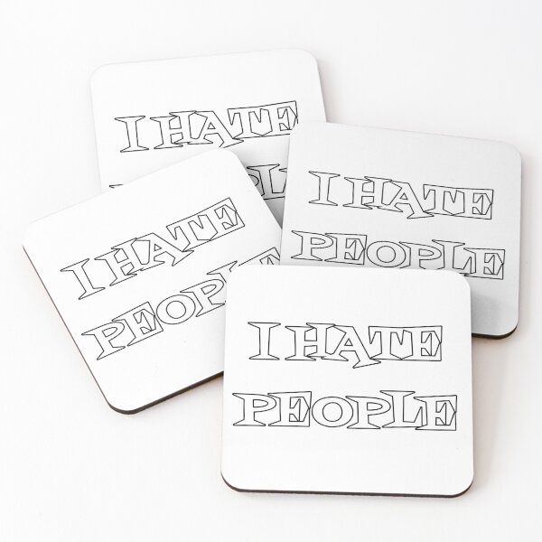 Item preview, I hate people  designed and sold by TheDunnydoor.