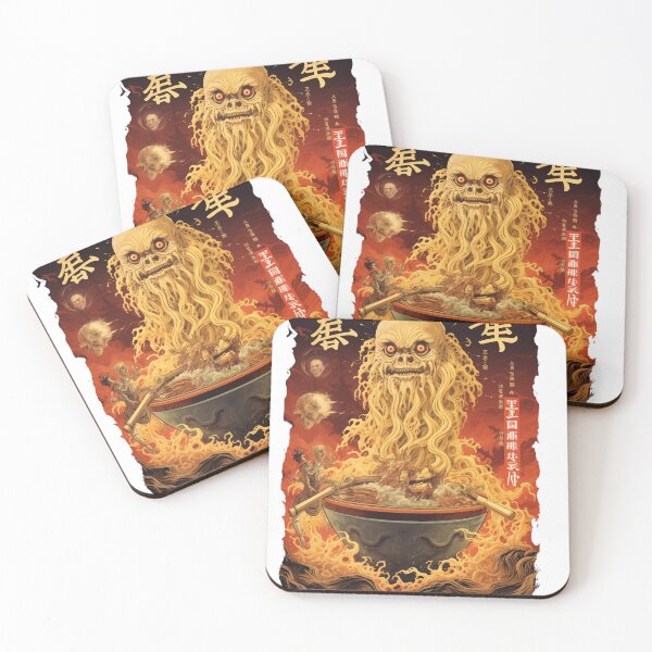 Item preview, ramen noodle monster designed and sold by TurekDudi.