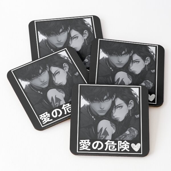 Item preview, Art Anime Cute Couple Design 2 designed and sold by JAPANISTICstore.