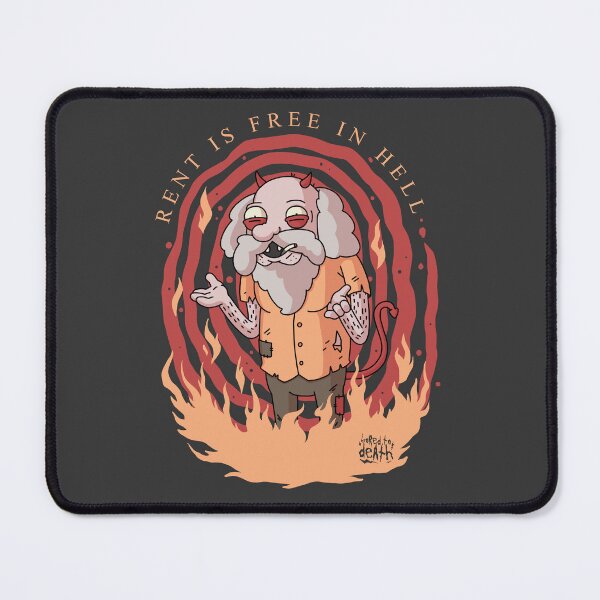 Item preview, Rent Is Free In Hell designed and sold by Bored-To-Death.