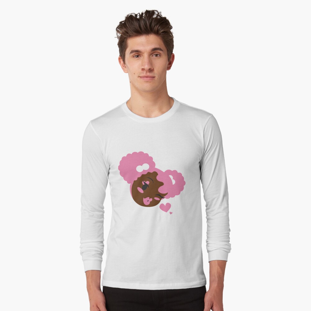 Pink Puffs and Kisses Long Sleeve T-Shirt