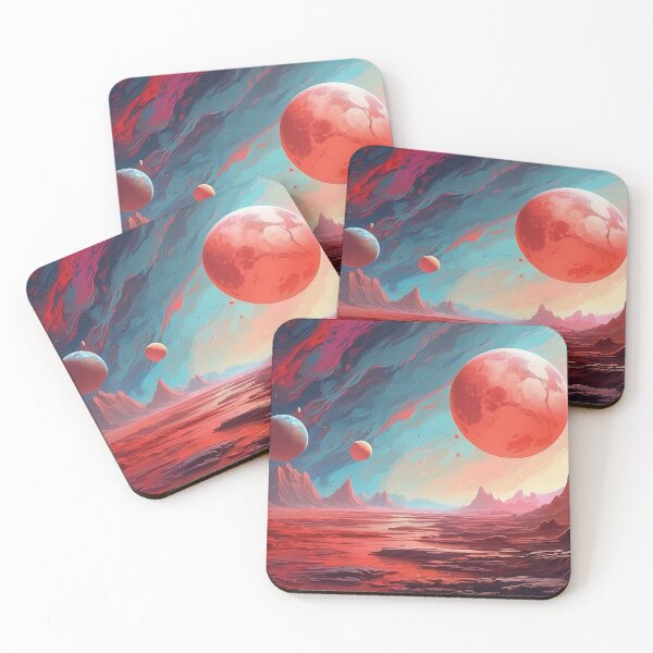 Item preview, Galactic Crescendo: The Red Planet's Symphony designed and sold by ArtComixHaven.
