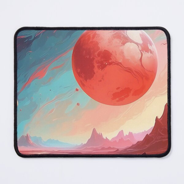 Item preview, Galactic Crescendo: The Red Planet's Symphony designed and sold by ArtComixHaven.