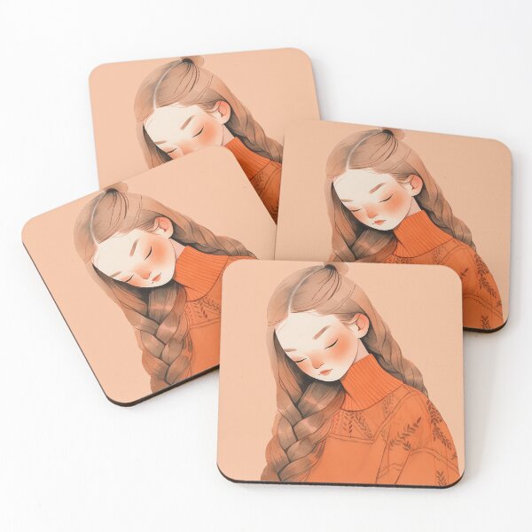 Item preview, Cottagecore aesthetic pretty autumn girl designed and sold by Arlpasc.