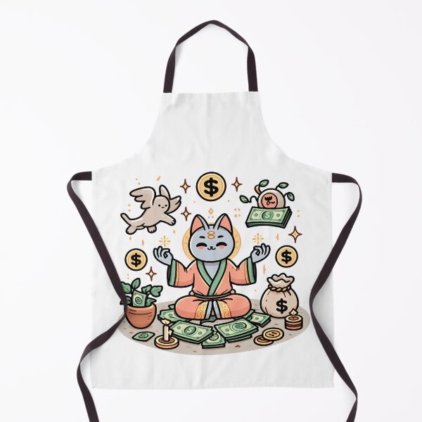 Item preview, Prosperous Kitty Meditation designed and sold by DianaSadGirl.