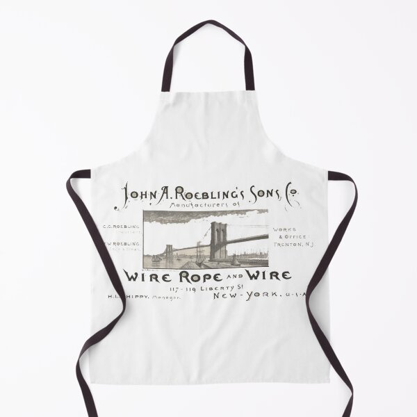 Item preview, 1880s Antique Advertisment JOHN A ROEBLING'S & SON CO. Wire & Rope New York  designed and sold by Shelly Little.