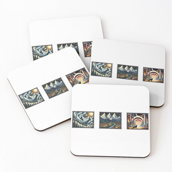 Item preview, Stamps from the Maasiverse designed and sold by SpeakInk.