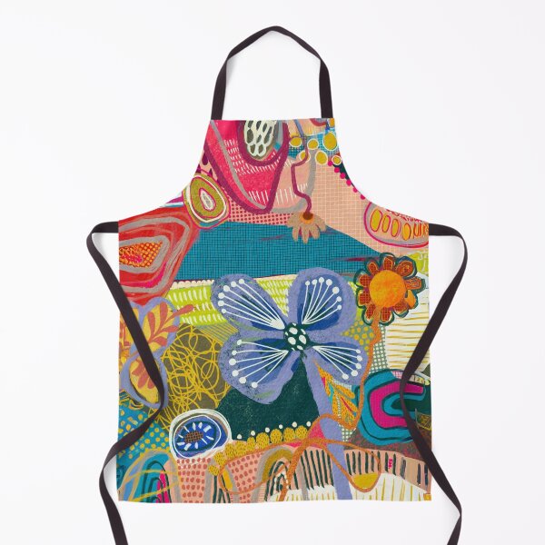 Item preview, Abstract floral garden designed and sold by Kamaloca.
