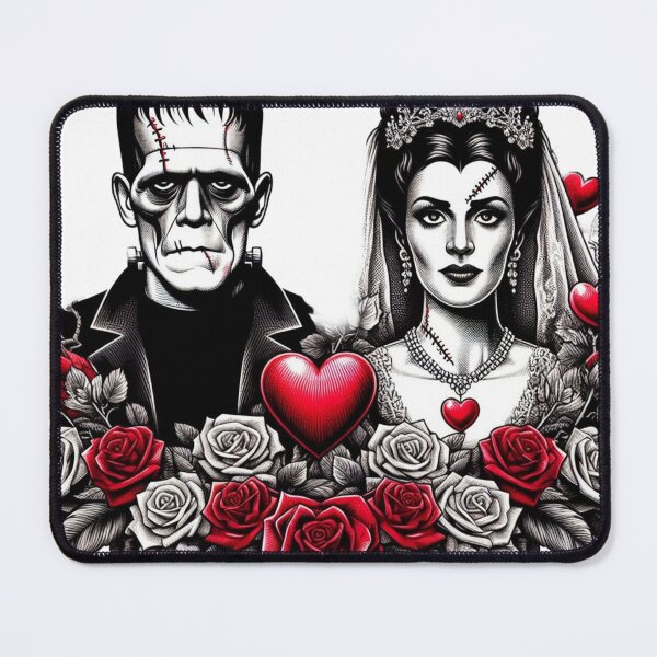 Item preview, frankenstein and bride designed and sold by Greydate.