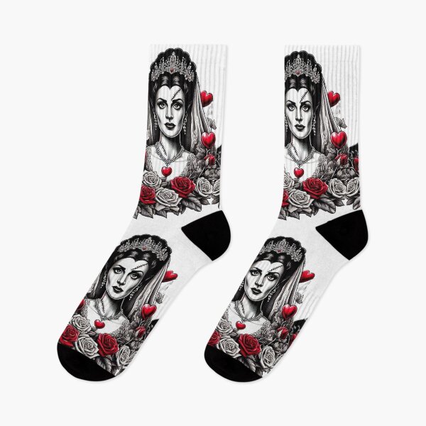 Item preview, frankenstein and bride designed and sold by Greydate.