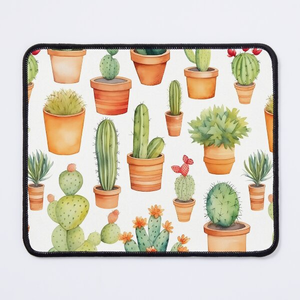 Item preview, Cute cactuses Pattern designed and sold by amortka.